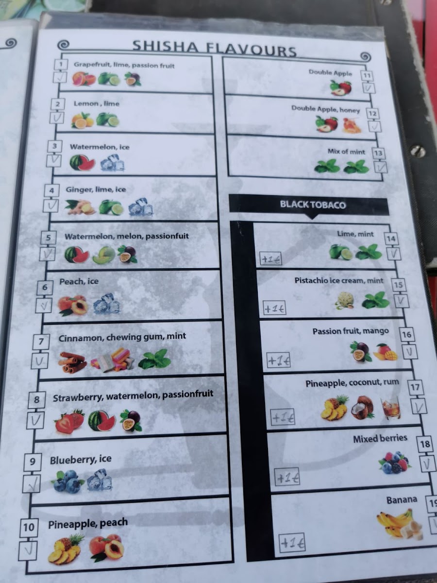 Menu Akropolis Pub Shisha Bar-2